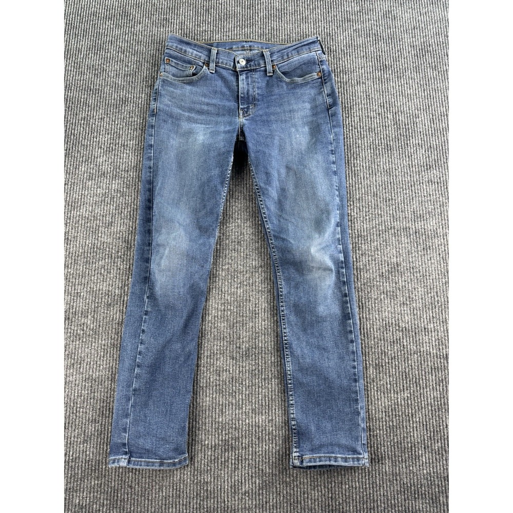 Levi's 511 Jeans Men 30x30 Blue Denim Stretch Slim Fit Casual Medium Wash Pants